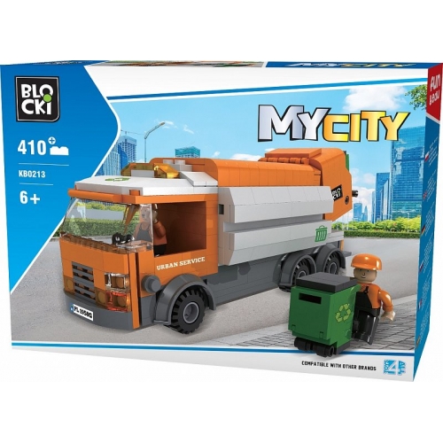 Klocki Blocki MyCity Śmieciarka  410el.  KB0213